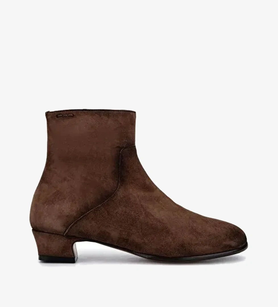 Alexander Hotto Kadın Hakiki Deri Kahverengi Bot - Görsel 1