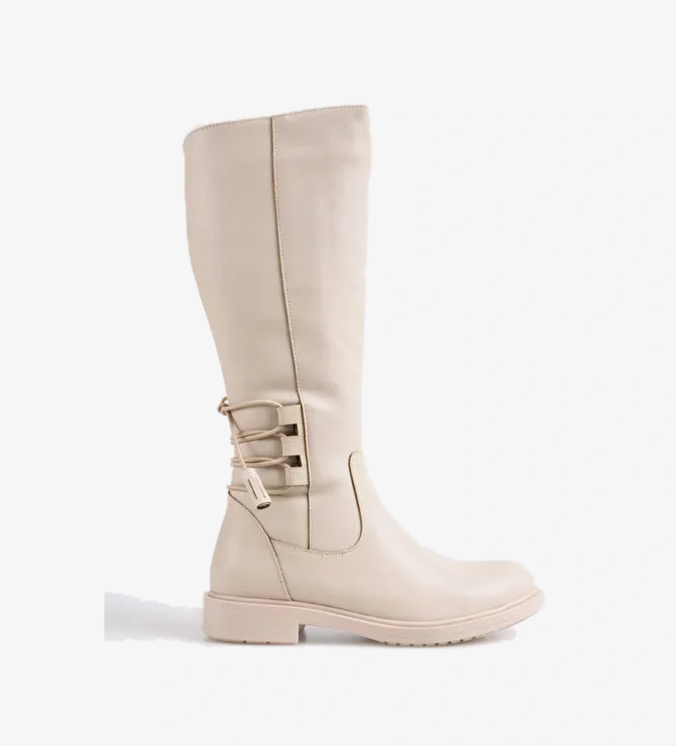 F By Fabrika Bej Kadın Çizme YAWEN