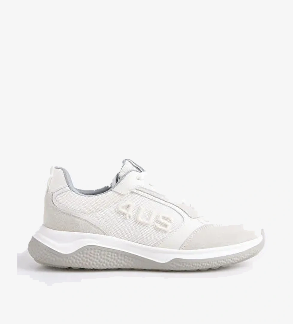 4US Beyaz Erkek Sneaker DADDY 200