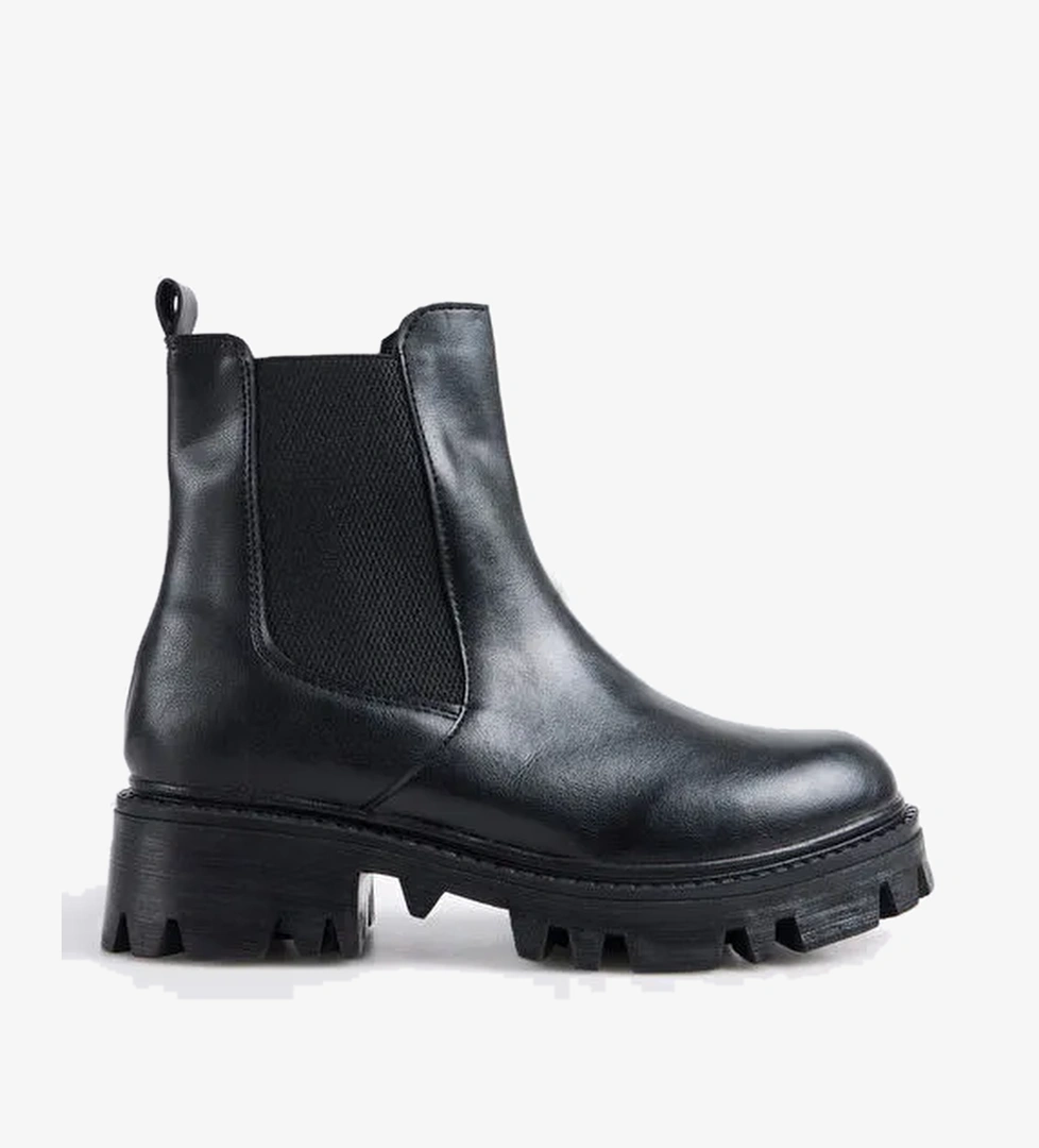 F By Fabrika Siyah Kadın Bot BOKIN - Görsel 1