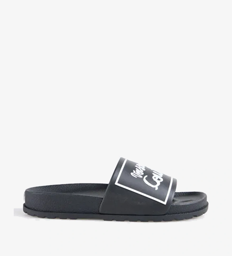 Versace Jeans Couture Siyah Kadın Terlik 78VA3SQ2