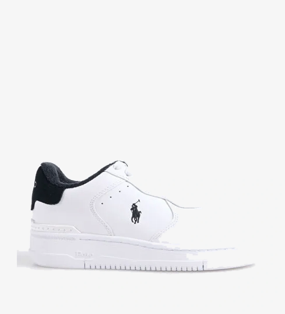 Polo Ralph Lauren Beyaz Kadın Deri Sneaker MASTERS CRT