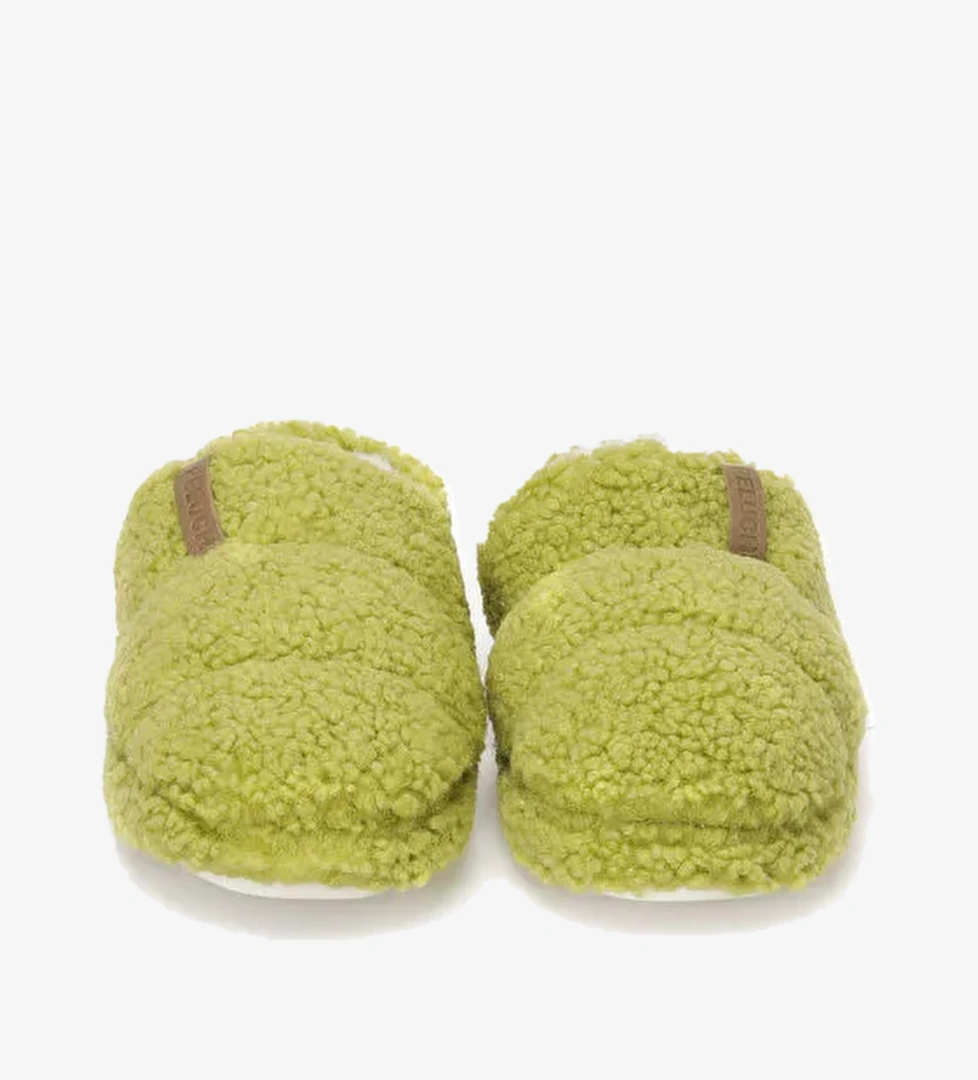 Peluche Yeşil Kadın Ev Terliği TED-KYL - Görsel 1