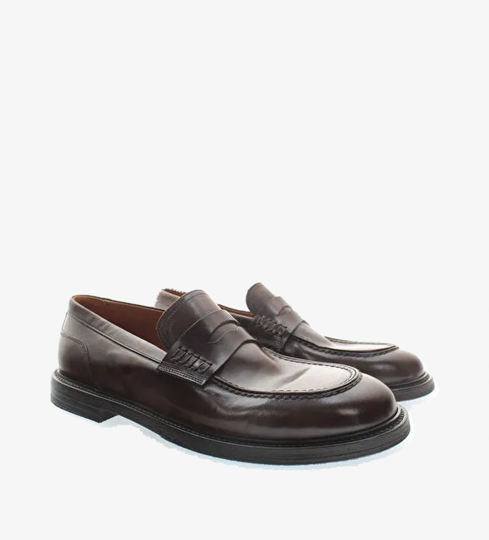 Pantanetti Kahverengi Erkek Deri Klasik Ayakkabı 19043 - Görsel 1