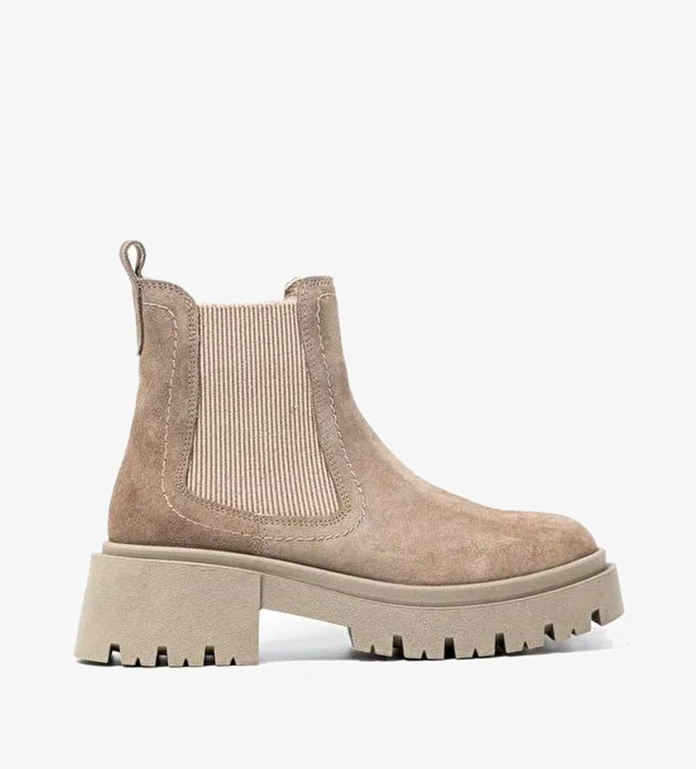 Kadın Bot RC-25K-001-R28102 John May Bej Süet 10 - Görsel 1