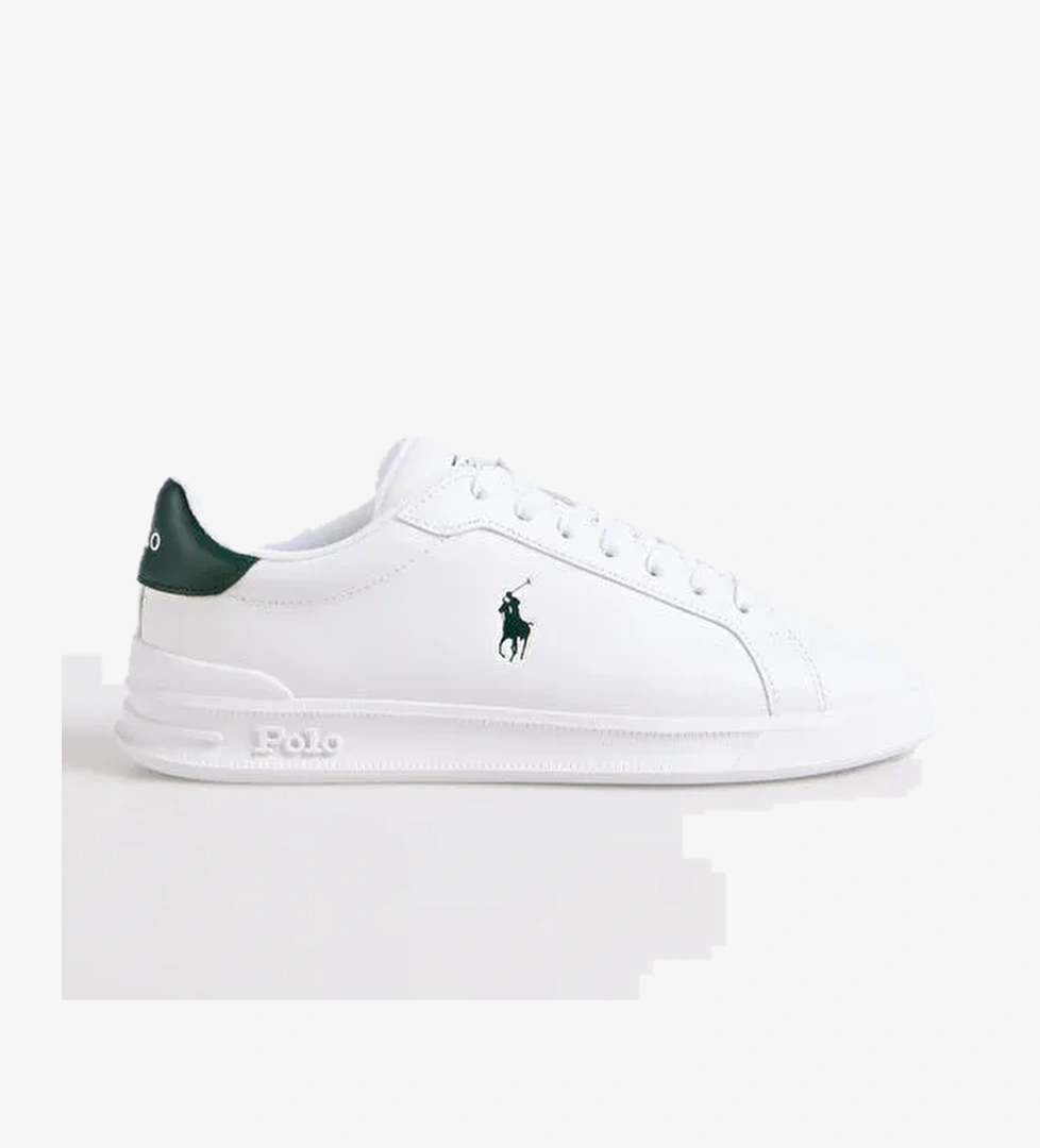 Polo Ralph Lauren Beyaz Erkek Deri Sneaker HRT CT II
