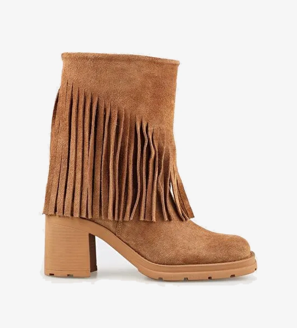 Taba Deri Kadın Günlük Bot - Görsel 1