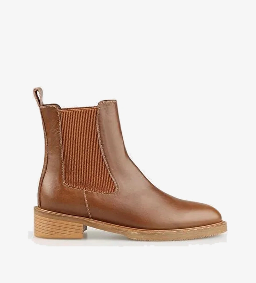 Taba Deri Kadın Günlük Bot - Görsel 1