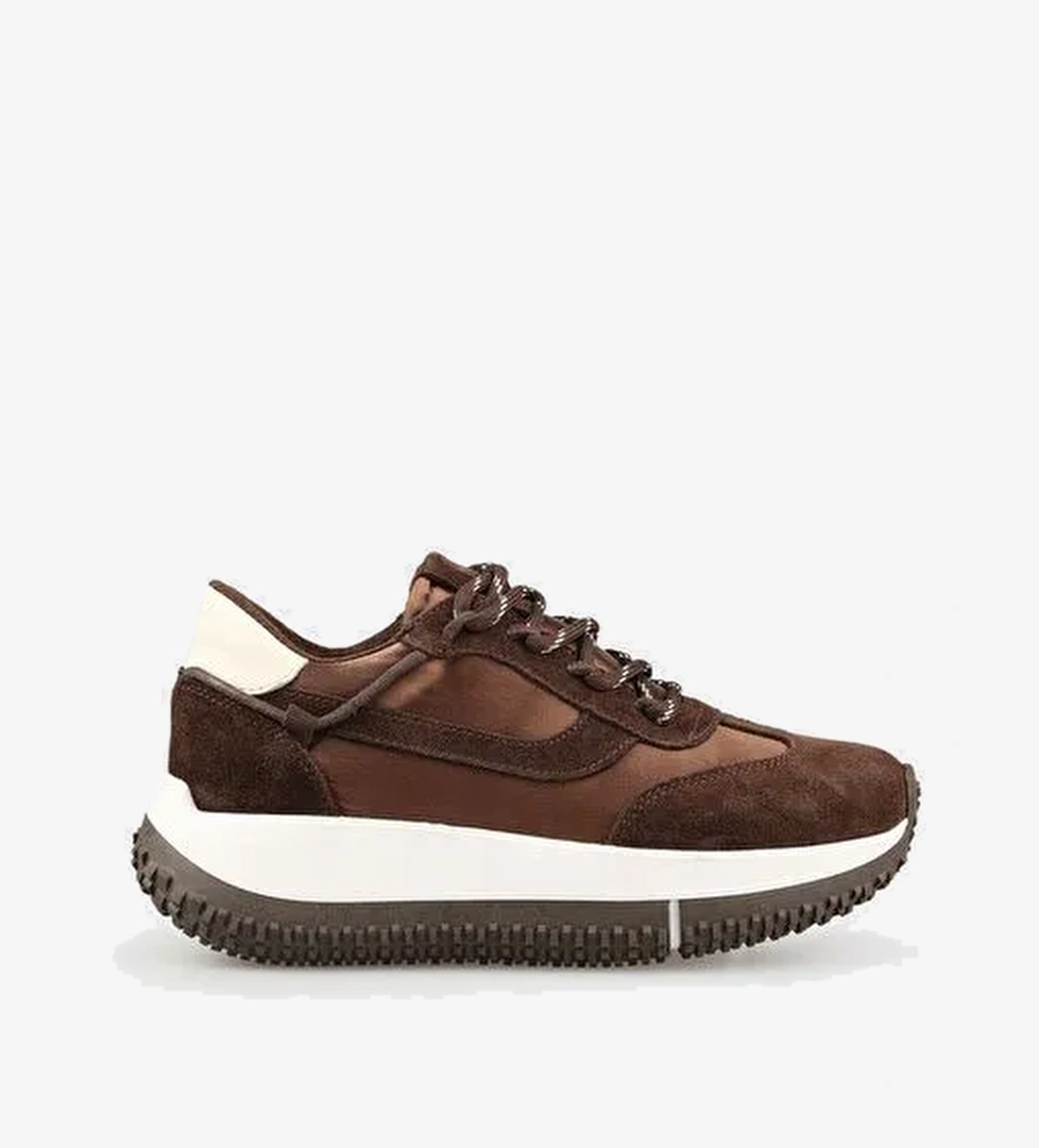 Kahve Kadın Spor Ayakkabı - Görsel 1