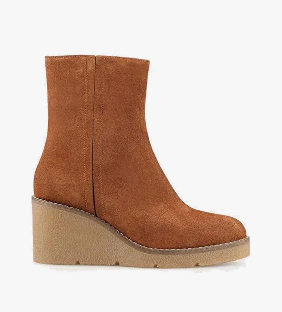 Taba Deri Kadın Günlük Bot - Görsel 1