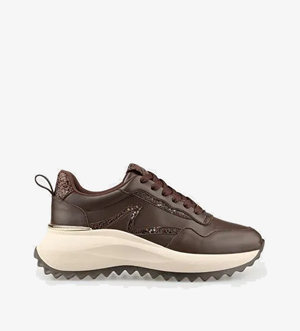 Kahve Kadın Spor Ayakkabı - Görsel 1