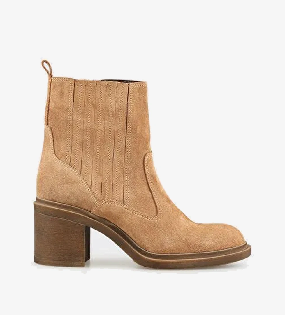 Taba Deri Kadın Günlük Bot - Görsel 1