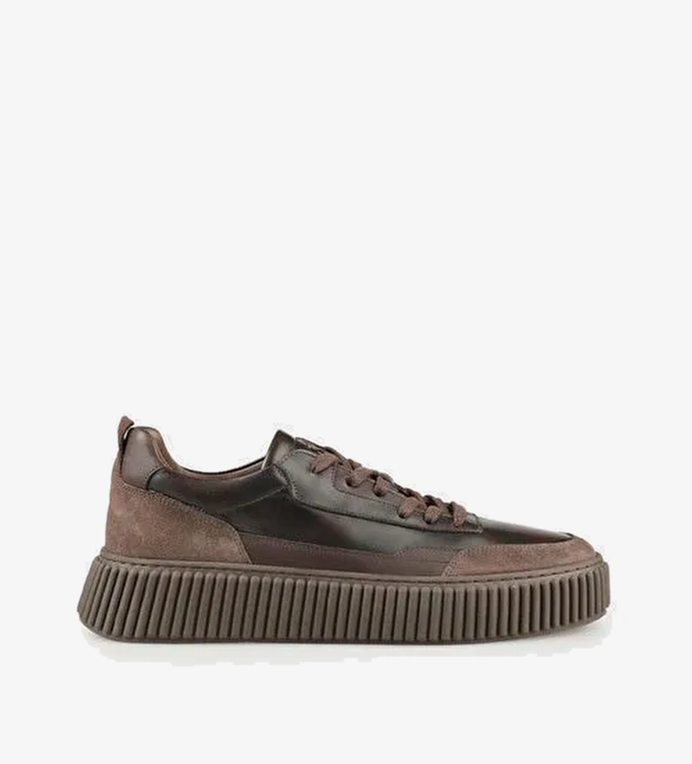 Vizon Deri Erkek Günlük Ayakkabı - Görsel 1