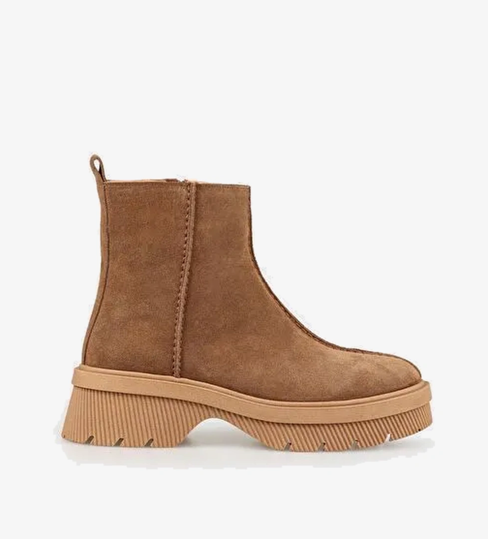 Taba Deri Kadın Günlük Bot - Görsel 1