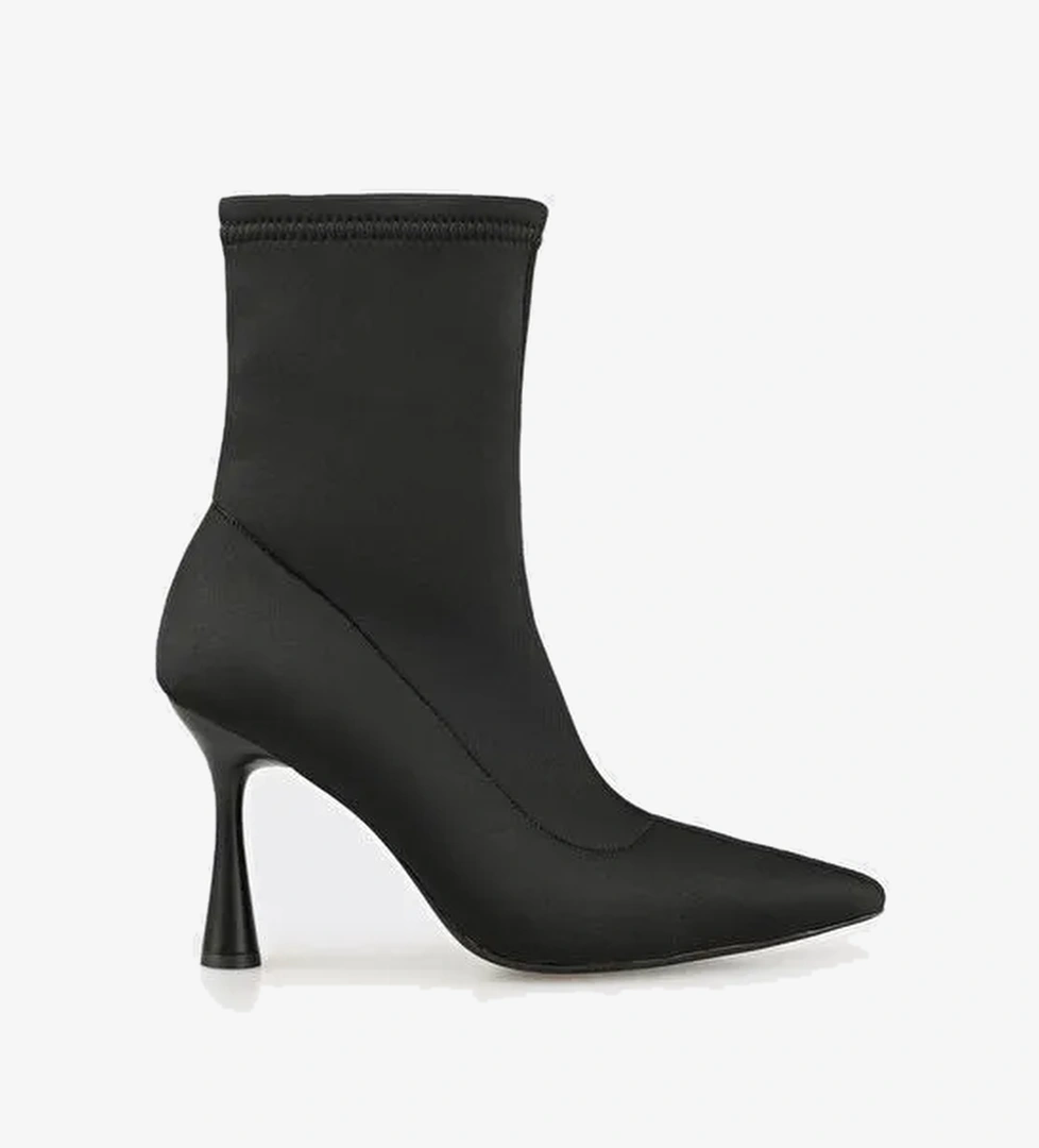 Siyah Kadın Yüksek Topuk Bot - Görsel 1
