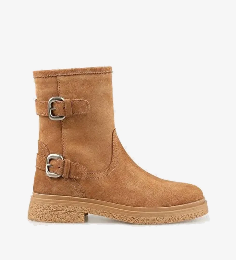 Taba Deri Kadın Günlük Bot - Görsel 1