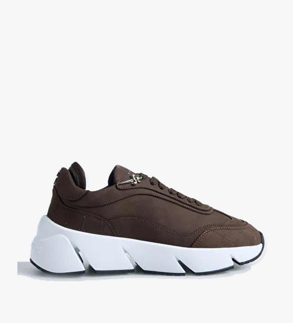 Paciotti Kahverengi Erkek Deri Sneaker LU68600NB008 - Görsel 1