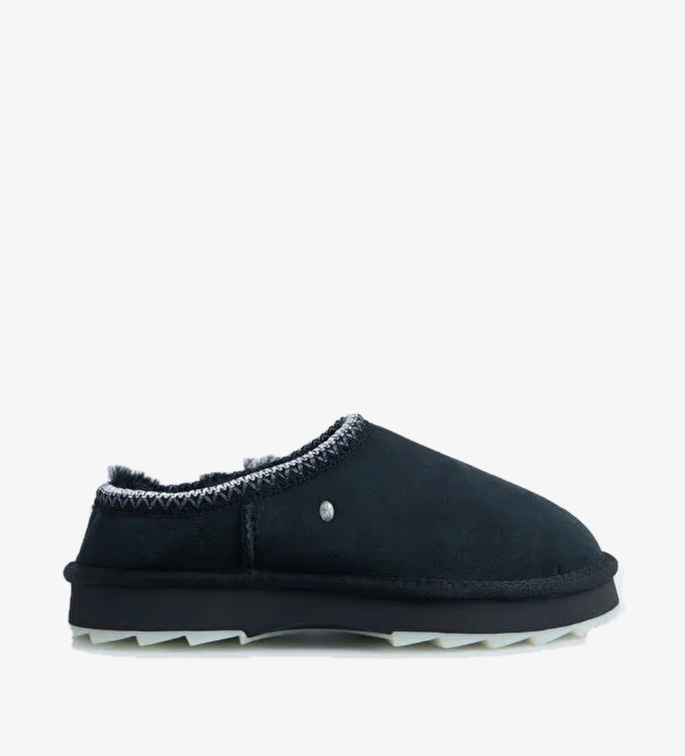 EMU Siyah Kadın Deri Terlik W13179