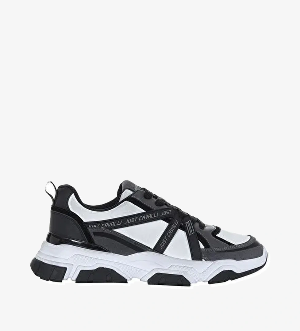 Just Cavalli Beyaz Erkek Sneaker FONDO LIUK DIS. SH5 - Görsel 1