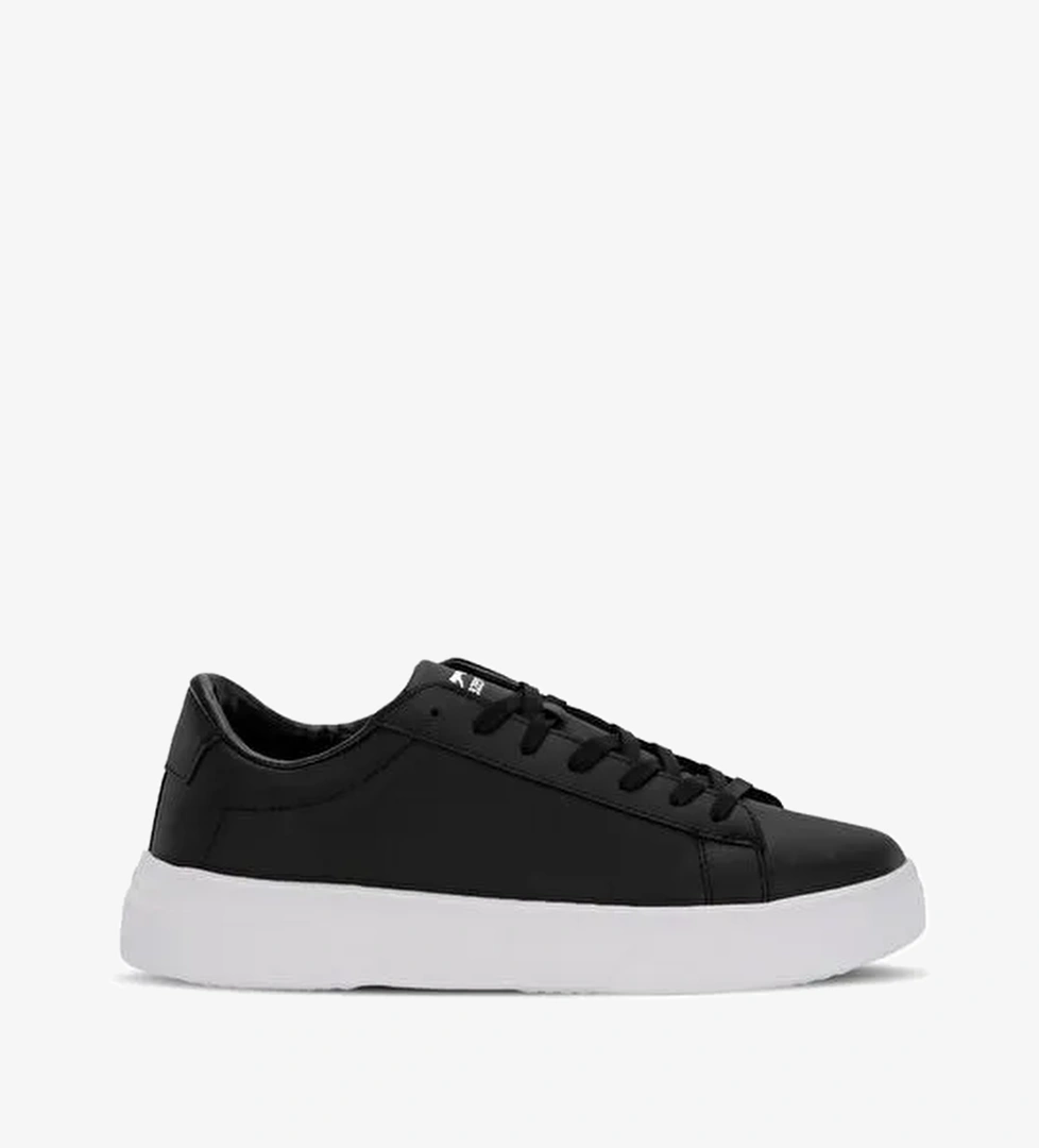 Slazenger FLASH IN Erkek Siyah / Beyaz Günlük Spor Ayakkabısı - Görsel 1