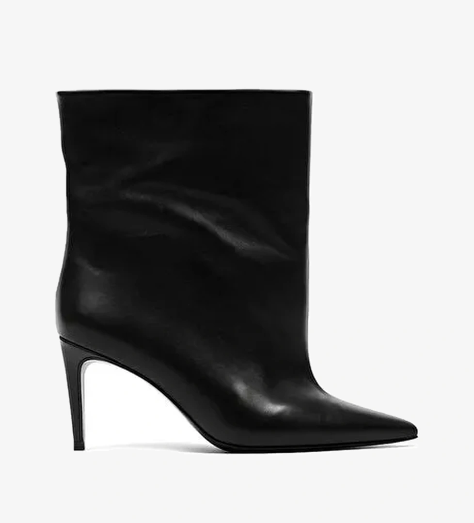 Tilda Deri 8 Cm Topuklu Bot - Görsel 1