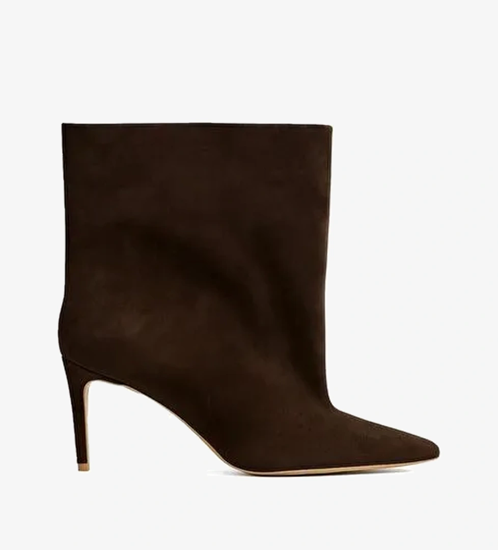 Tilda Süet 8 Cm Topuklu Bot - Görsel 1