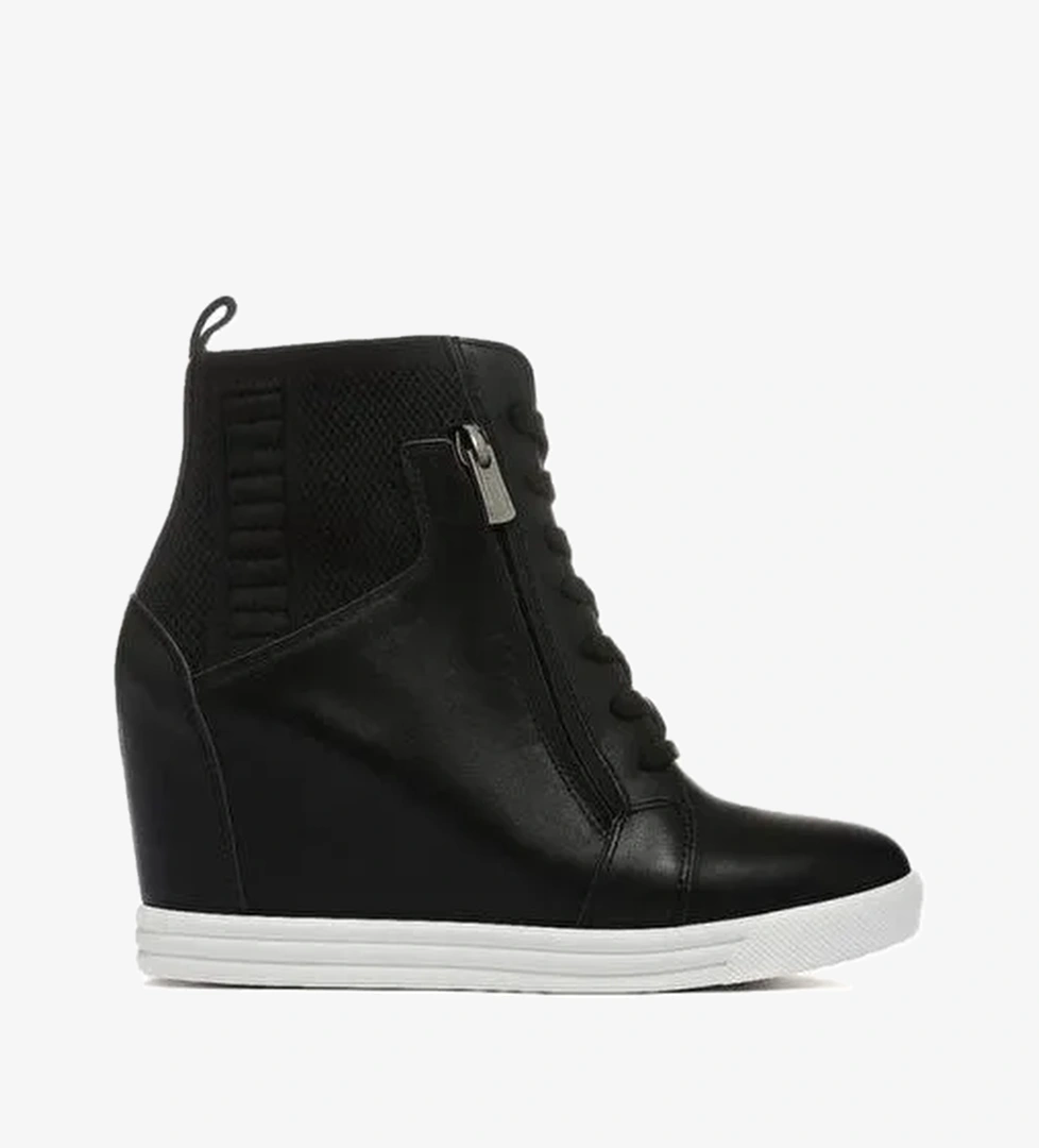 Janıe Deri 10 Cm Topuklu Bot - Görsel 1