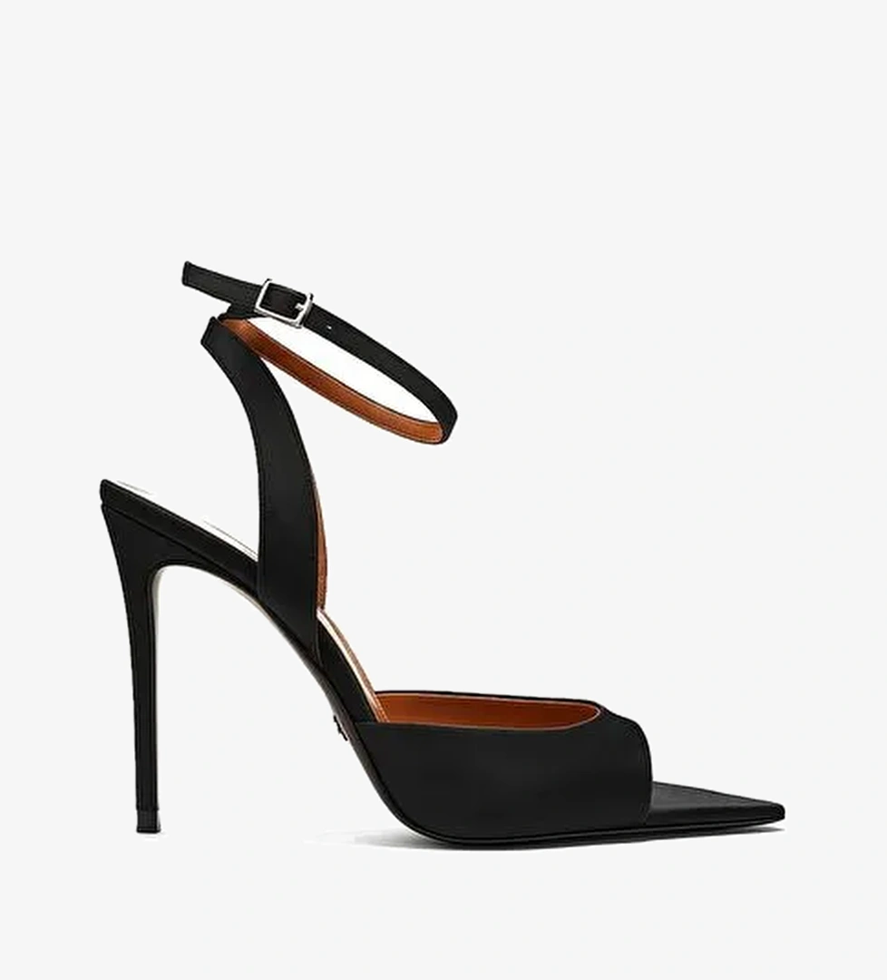 Jessica Saten 10 Cm Topuklu Ayakkabı - Görsel 1