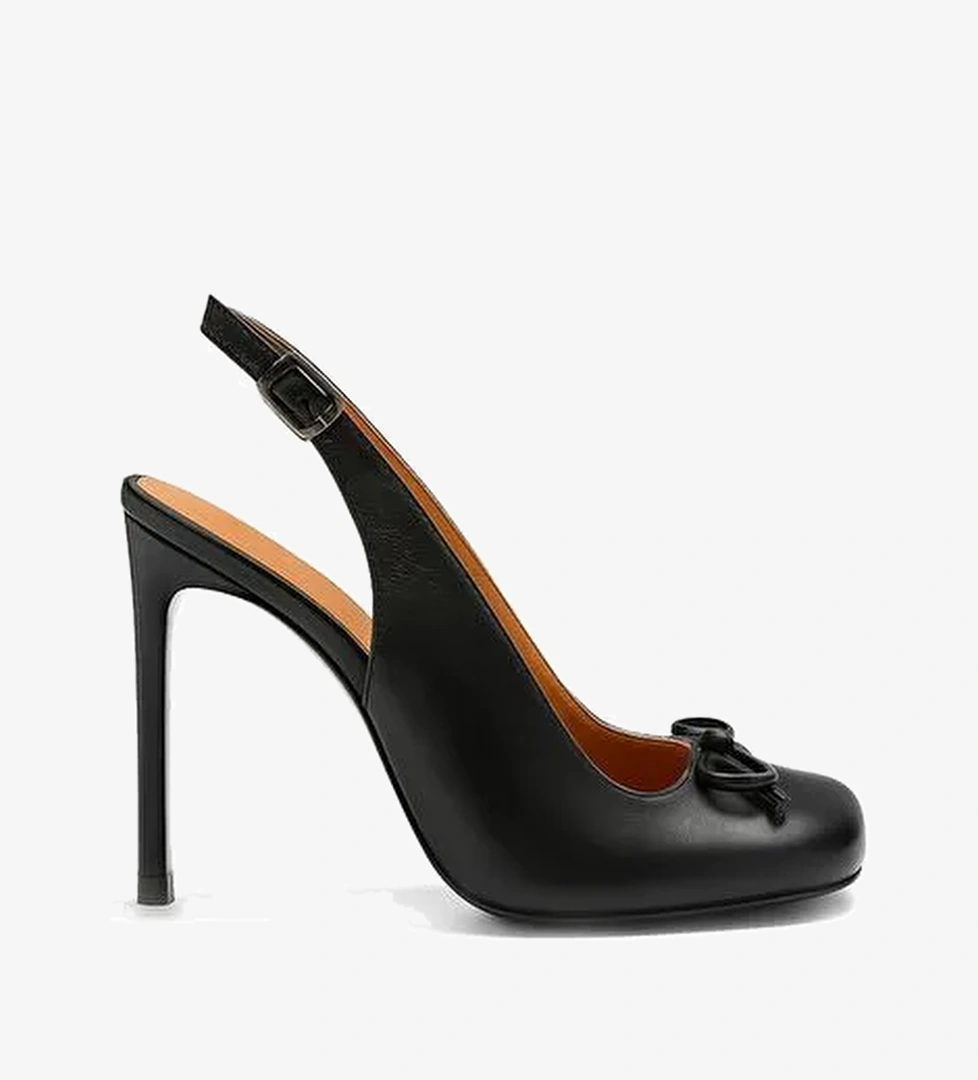 Doha II Deri 10 Cm Topuklu Ayakkabı - Görsel 1