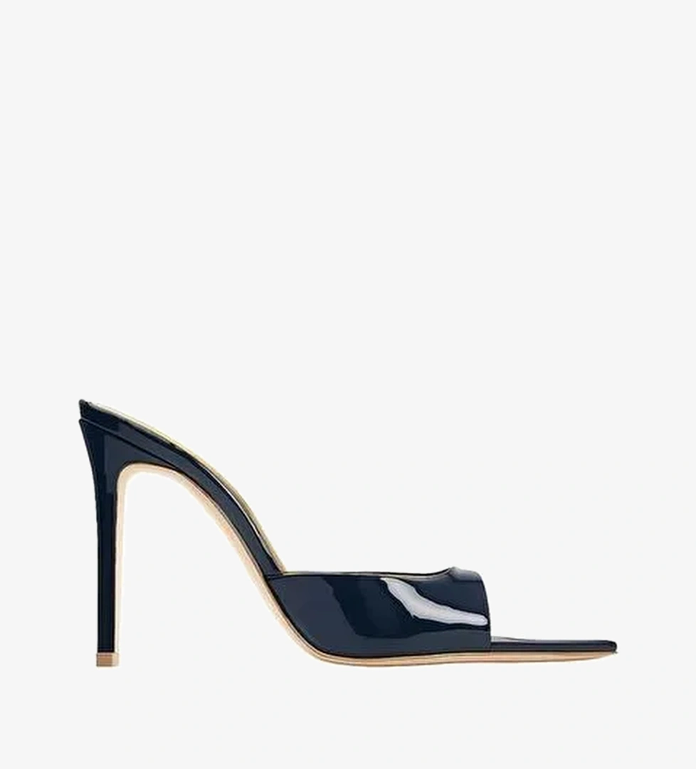 Rosalıa Rugan 10 Cm Topuklu Terlik - Görsel 1