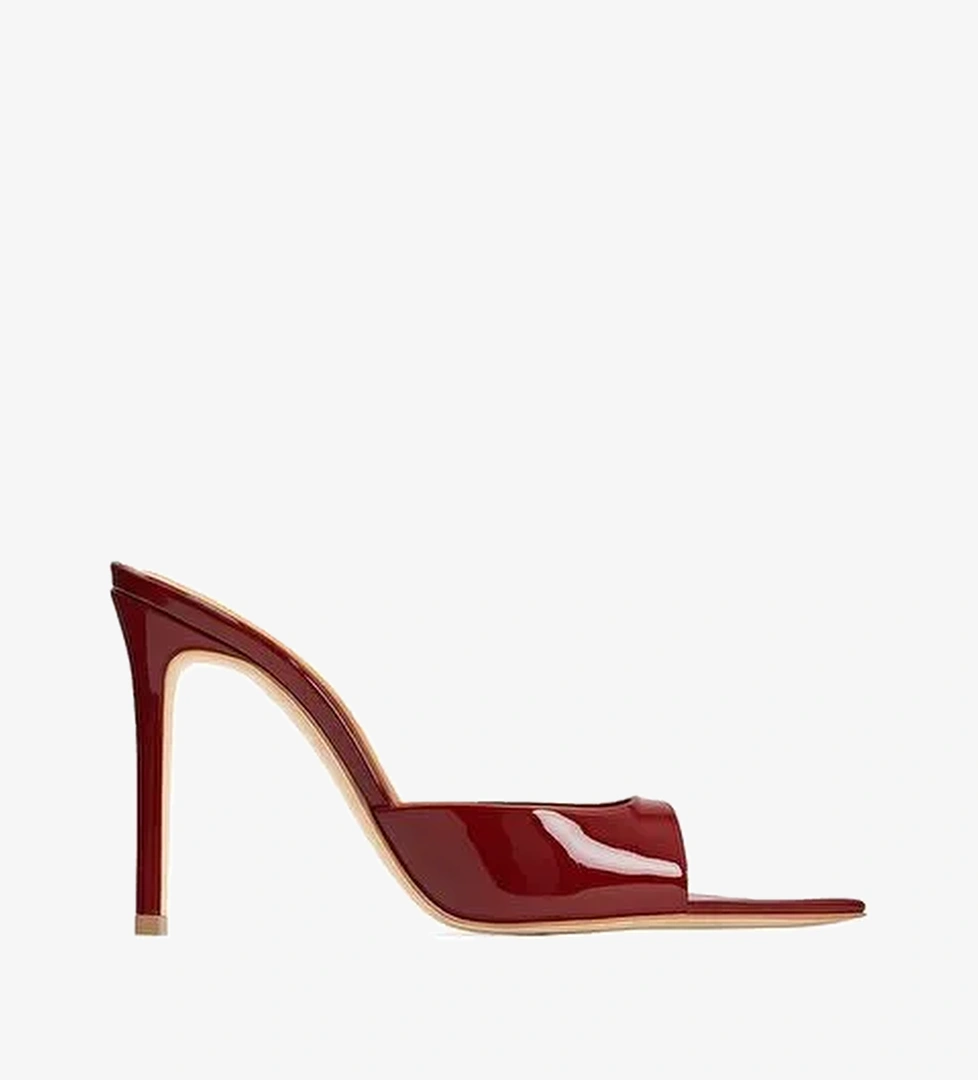 Rosalıa Rugan 10 Cm Topuklu Terlik - Görsel 1