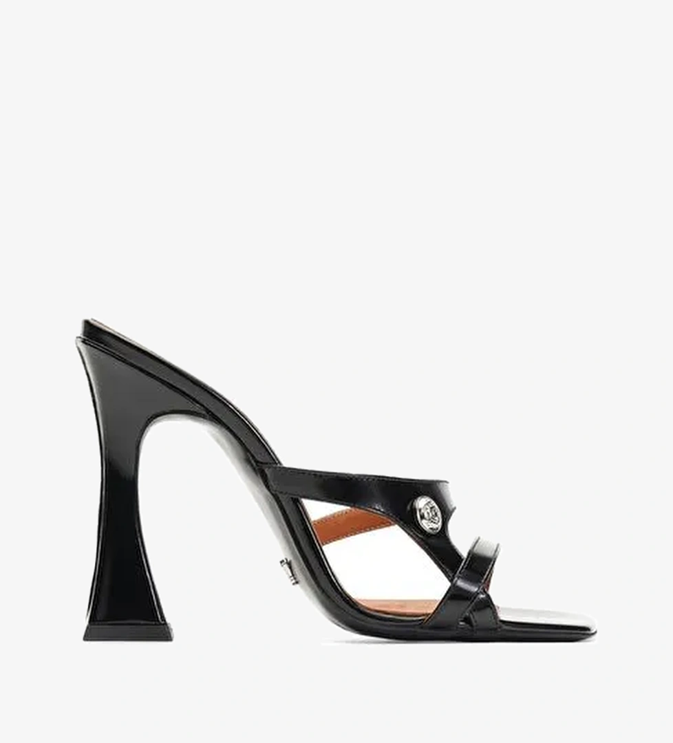 Carmela Rugan 10 Cm Topuklu Terlik - Görsel 1