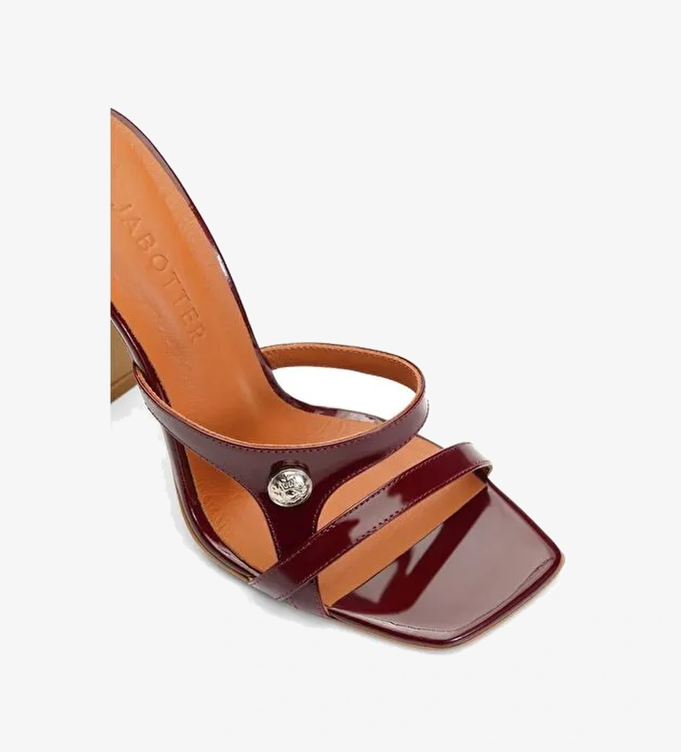 Carmela Rugan 10 Cm Topuklu Terlik - Görsel 1