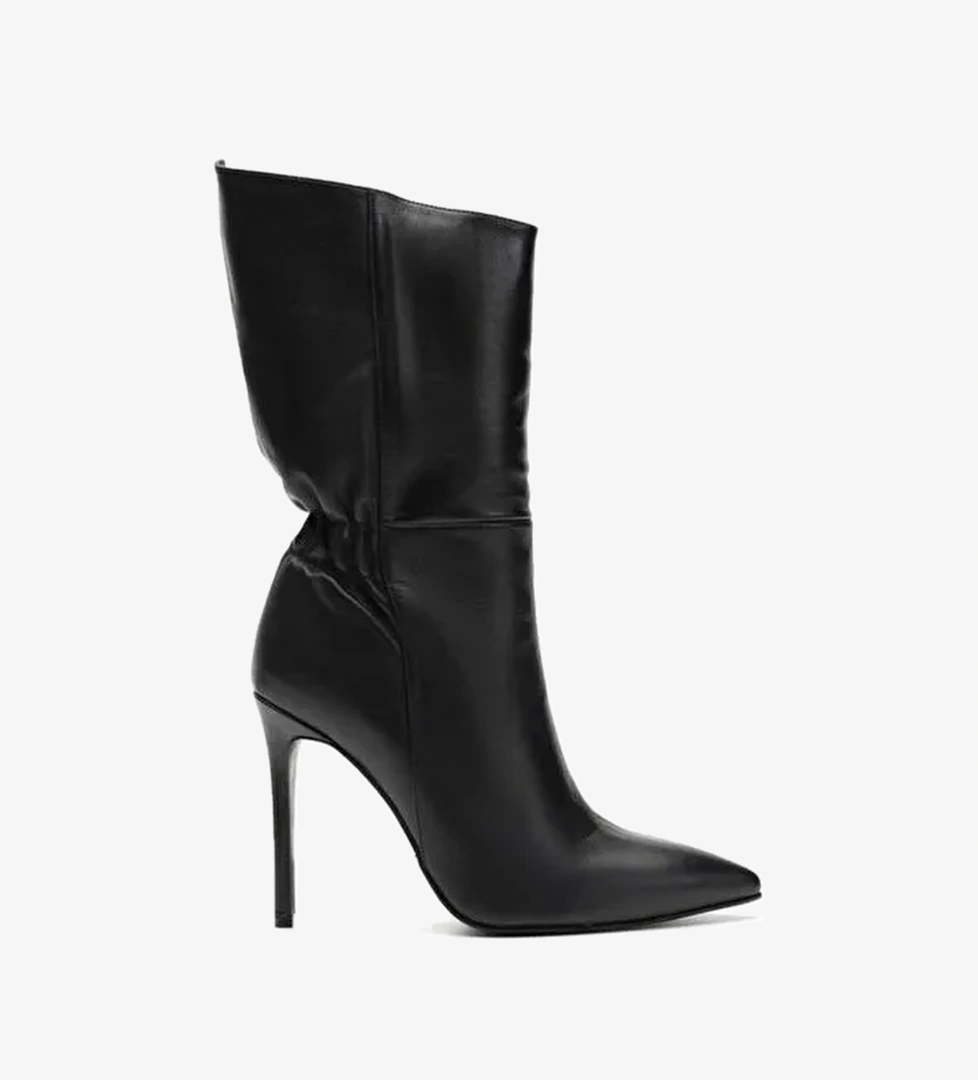 Lena Deri 10 Cm Topuklu Bot - Görsel 1