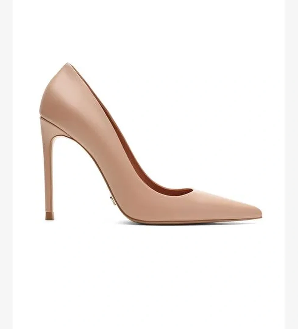 Monaco Deri 10 Cm Stiletto - Görsel 1