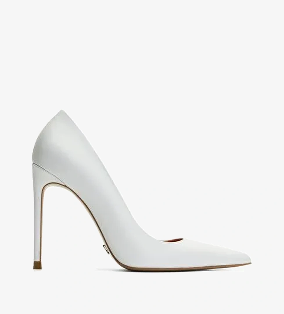 Monaco Deri 10 Cm Stiletto - Görsel 1