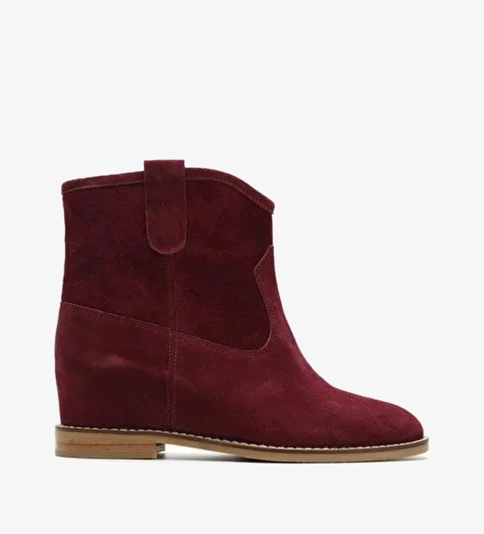 Maran Süet 6 Cm Topuklu Bot - Görsel 1