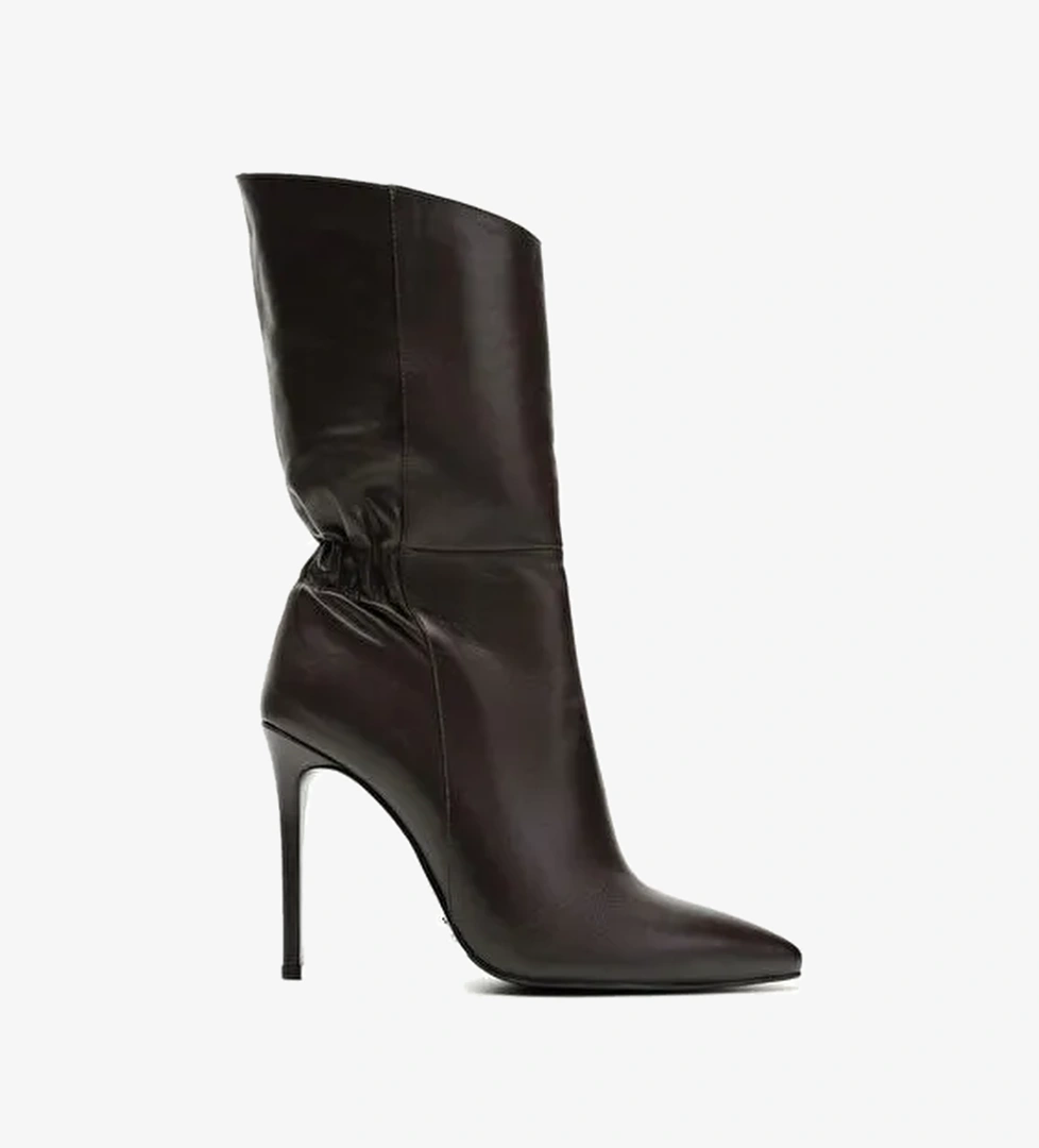 Lena Deri 10 Cm Topuklu Bot - Görsel 1