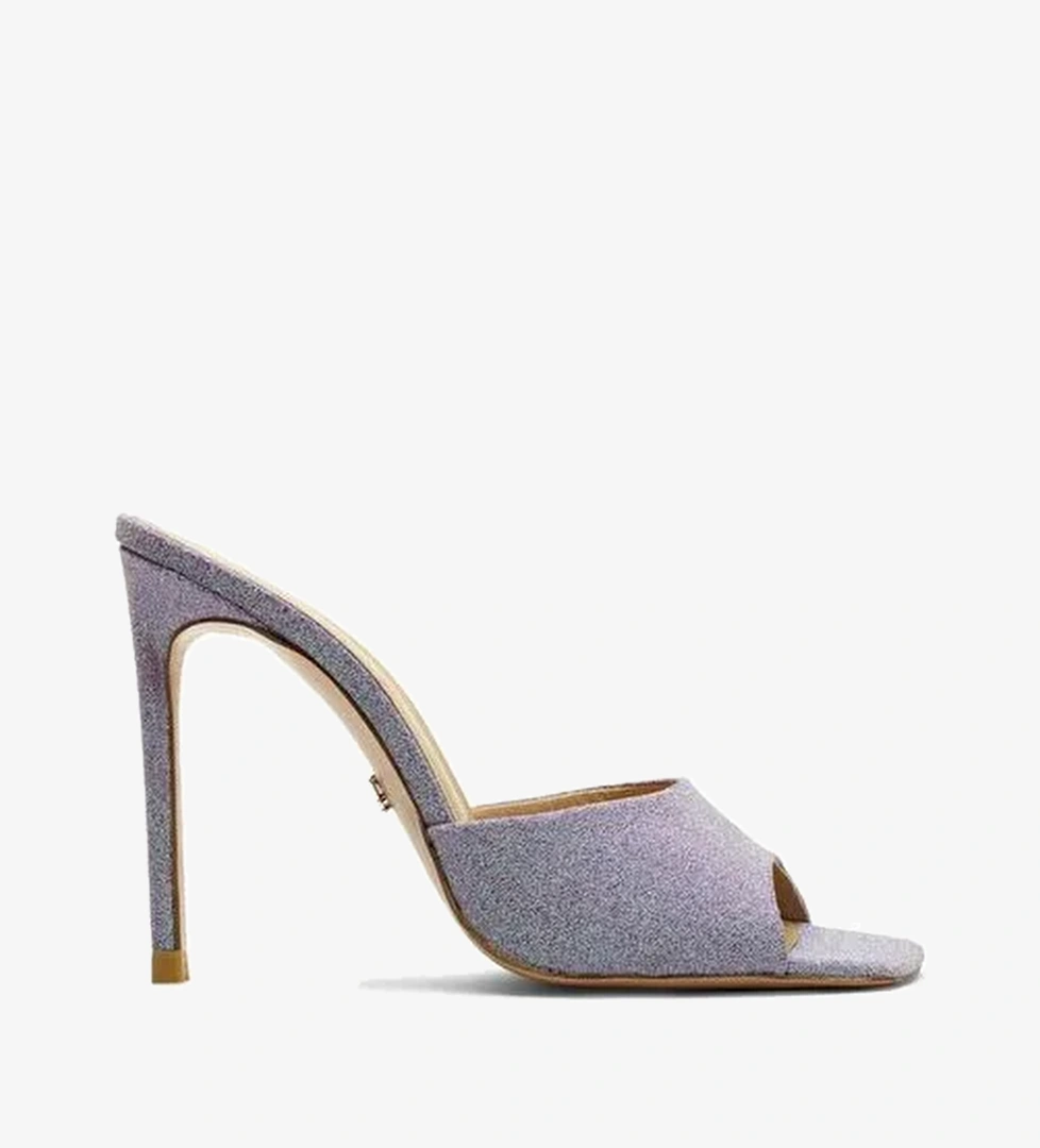 Malvina Simli 10 Cm Topuklu Terlik - Görsel 1