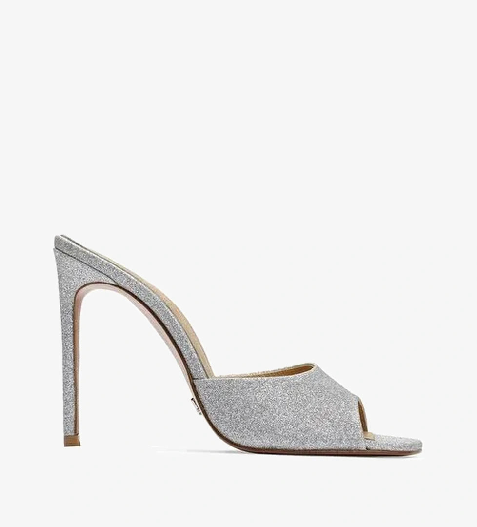 Malvina Simli 10 Cm Topuklu Terlik - Görsel 1