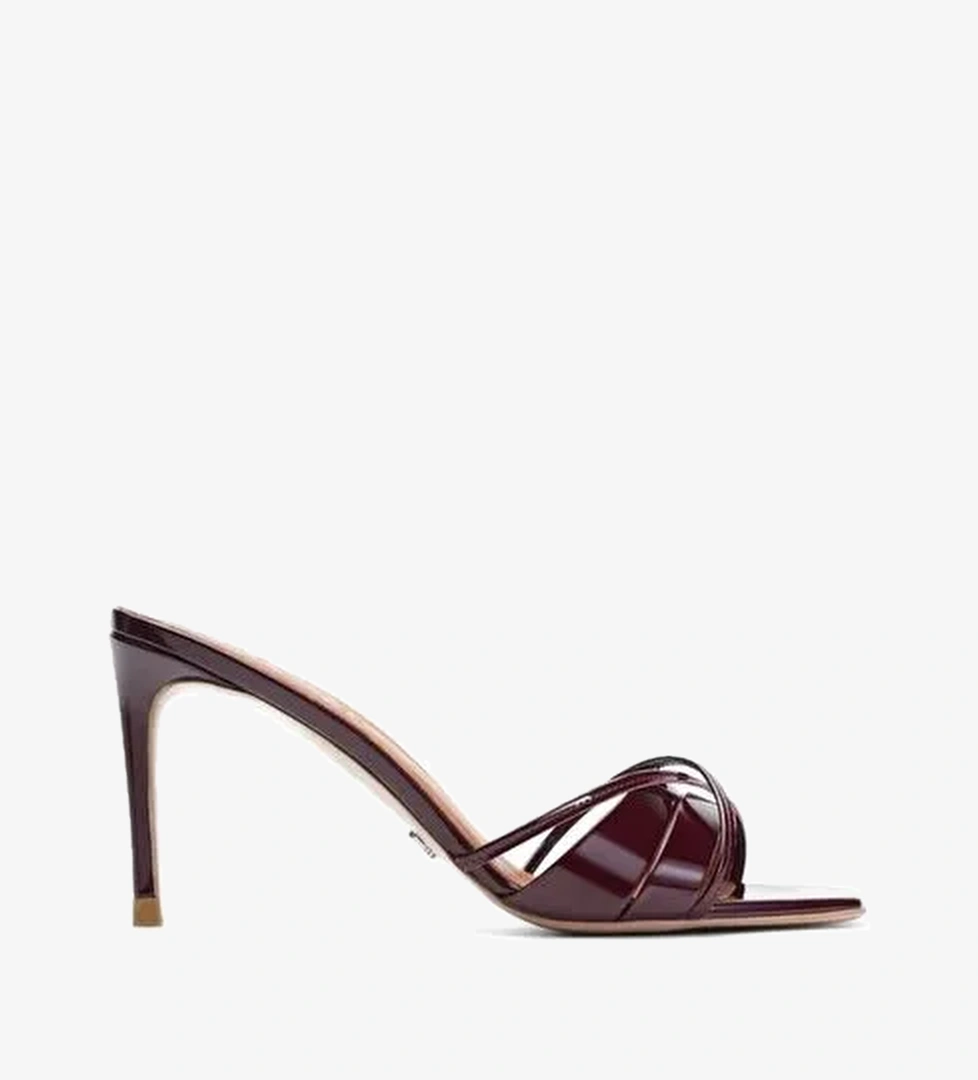 Merly Rugan 8 Cm Topuklu Terlik - Görsel 1