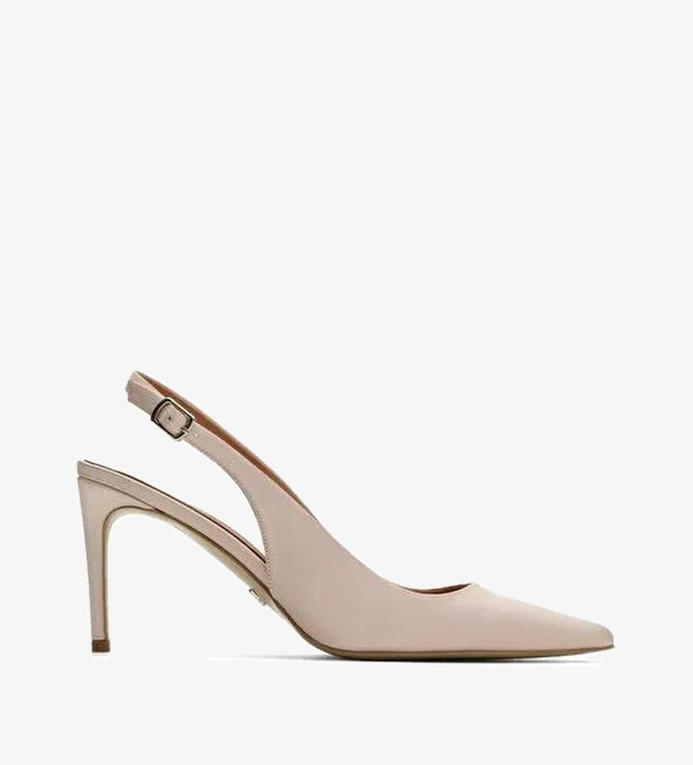 Palermo Saten 8 Cm Stiletto - Görsel 1