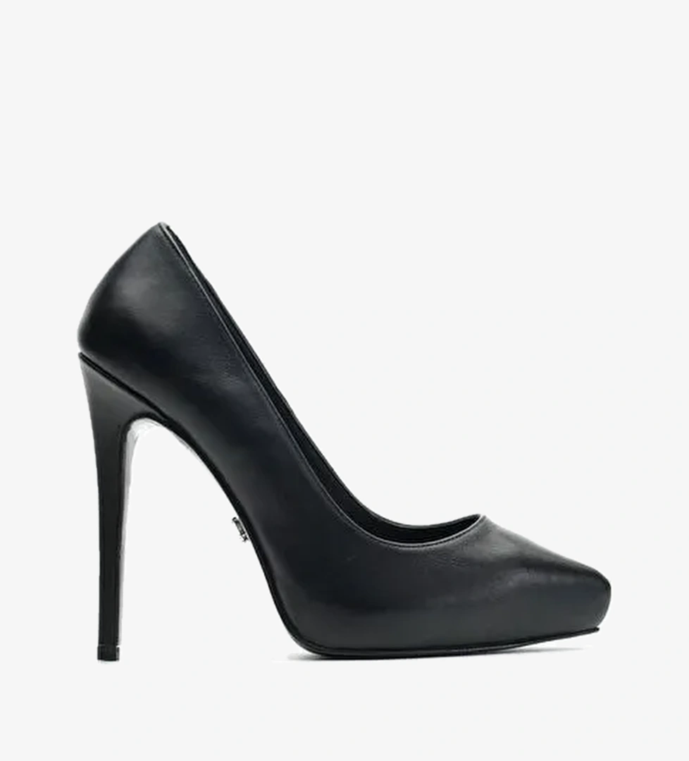 Jenner Deri 12 Cm Stiletto - Görsel 1