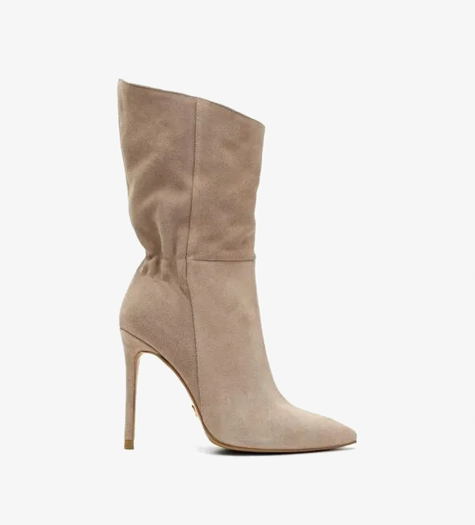 Lena Süet 10 Cm Topuklu Bot - Görsel 1