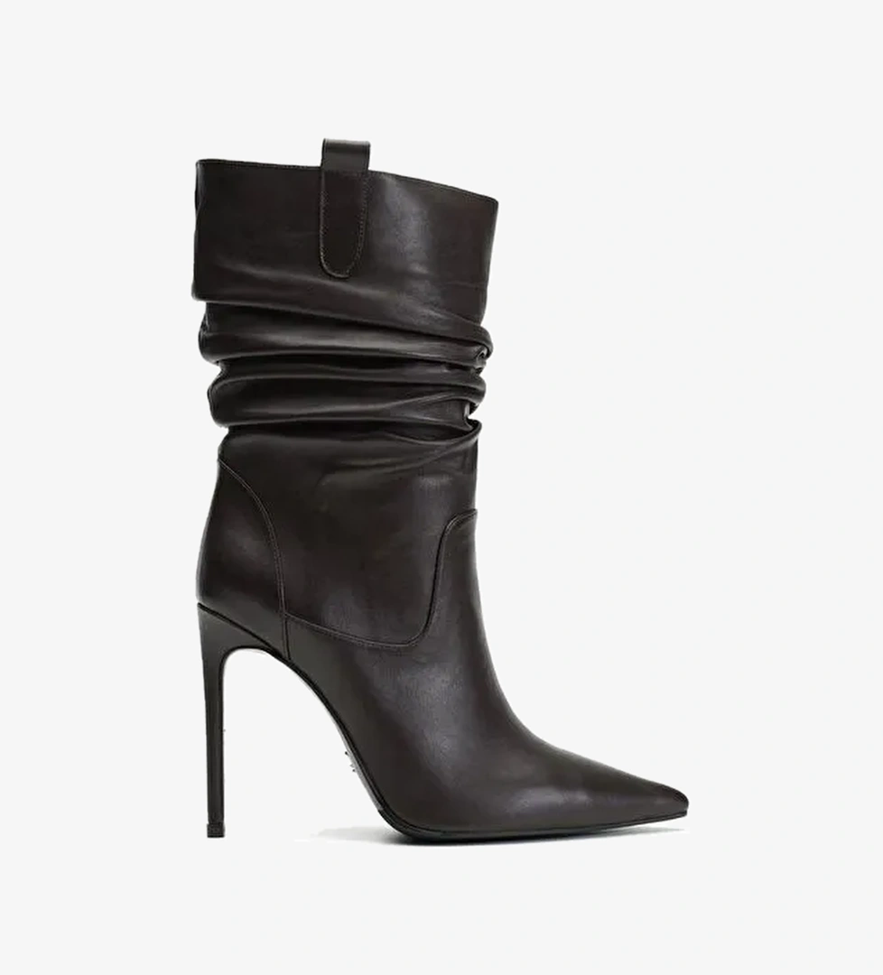 Caroline Deri 10 Cm Topuklu Bot - Görsel 1