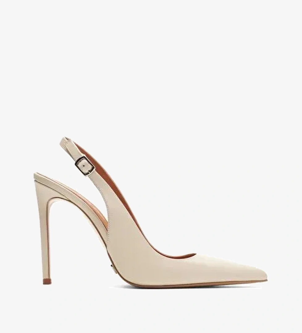 Orleans Deri 10 Cm Stiletto - Görsel 1