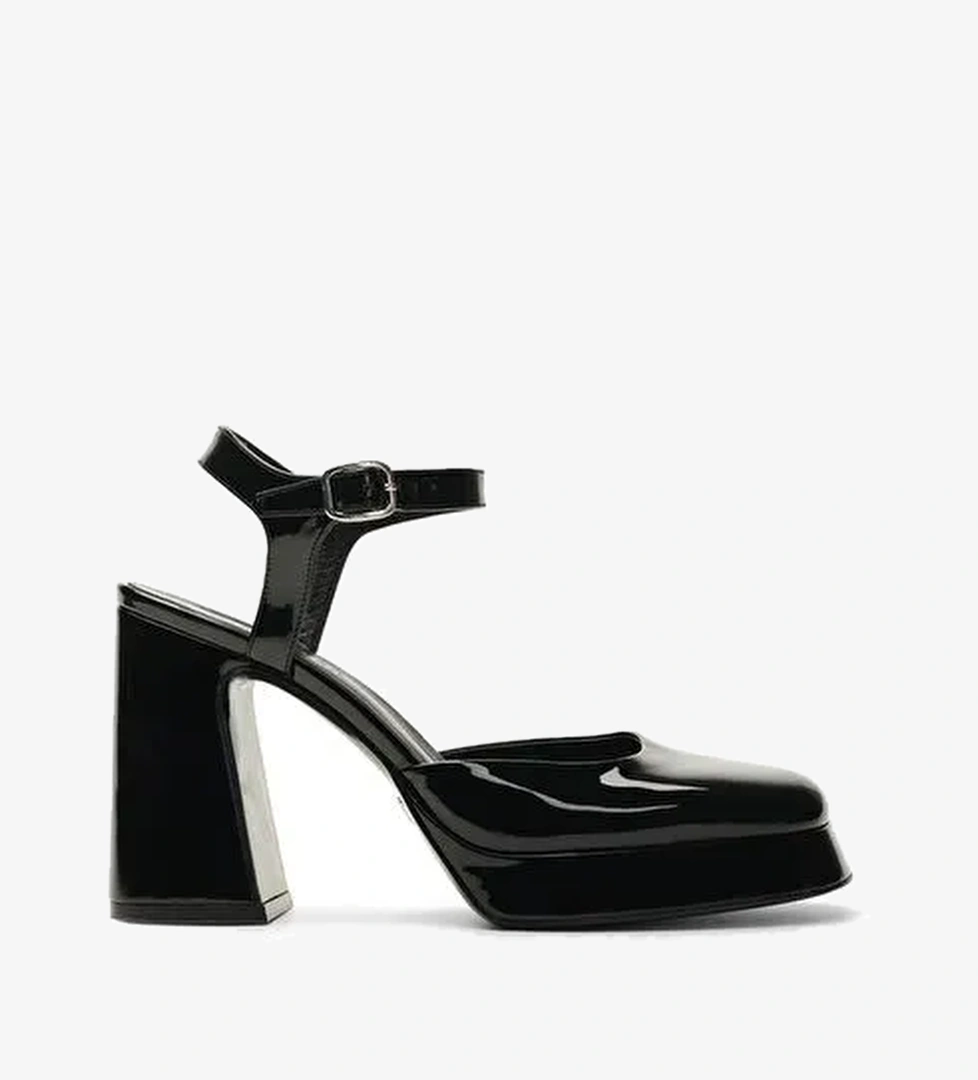 Babs Rugan 10 Cm Platform Topuklu Ayakkabı - Görsel 1