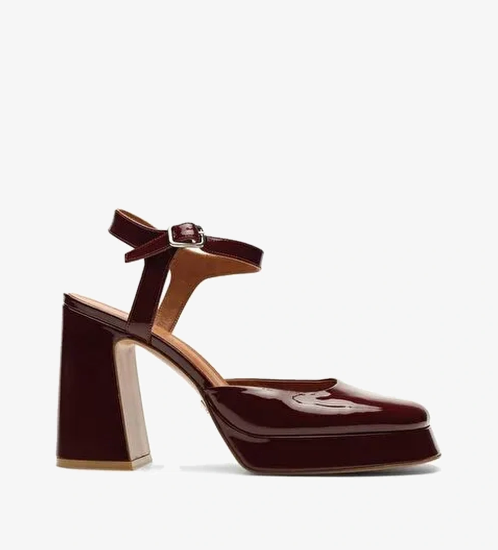 Babs Rugan 10 Cm Platform Topuklu Ayakkabı - Görsel 1