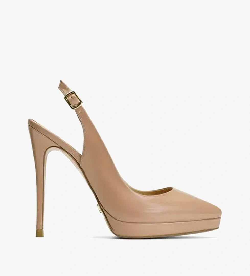 Tanya Rugan 12 Cm Platform Topuklu Ayakkabı - Görsel 1