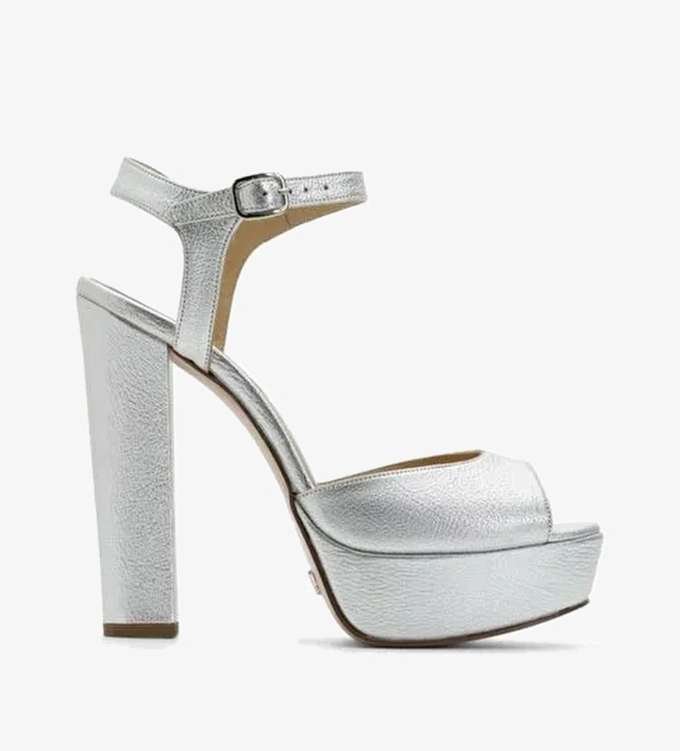 Nıfty Deri 14 Cm Platform Topuklu Ayakkabı - Görsel 1